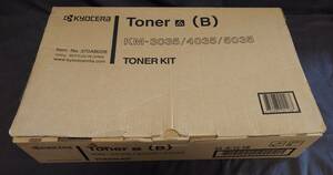 【WS3442】京セラ Toner(B) Item№ 370AB008 KM-3035 KM-4035 KM-5035 ブラック 1箱