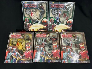 【M4-25-8】仮面ライダー フィギュア まとめて5点 各種揃い とるとる愛テムDX フィギュア＆バイク 1・2 クウガ 旧1号 V3 旧サイクロン