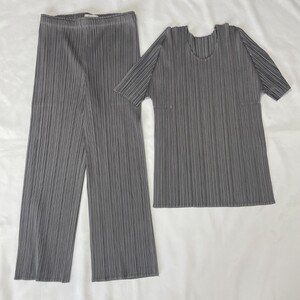 プリーツプリーズ トップス パンツ セットアップ レディース PLEATS PLEASE　JK103/JF110