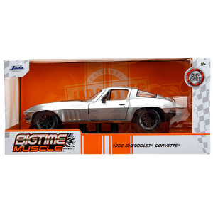 JADATOYS 1:24 BTM 1966 Chevrolet Corvette ミニカー