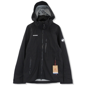 未使用 MAMMUT マムート ストーニーHSジャケット 1010-29510 Stoney HS Jacket Men ハードシェル ブラック 黒 M タグ付き 71009129