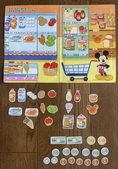 マグネットでぺったんこ　ディズニー　知育玩具　美品