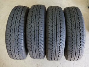 △イボ付きバリ溝！ ダンロップ AT20 195/80R15　ハイエースワゴン　キャラバンワゴン　エスクード　ジムニーシエラなどに