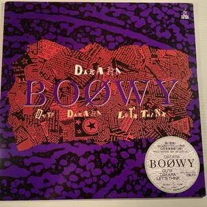 LP(12インチ・シングル)●BOOWY／DAKARA※3曲入り●帯付！