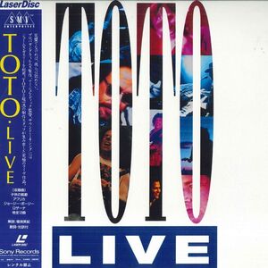 LASERDISC Toto Live SRLM807 SMV ENTERPRISES /00600