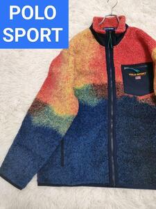 ポロスポーツ　カラフル　フリースジャケット　オリンピック　ポロラルフローレン POLO RALPH LAUREN SPORT RLX RRL