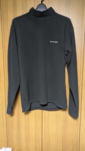 モンベル mont-bell シャミース ハイネックセーター Mens ブラック L