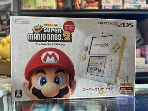 1000スタ】激レア 美品 ニンテンドー2DS スーパーマリオパック 限定モデル ホワイト イエロー 任天堂 ニンテンドー ゲーム 本体