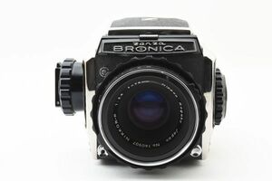 #3692 ブロニカ Zenza Bronica S2 Late Nikkor-P 75mm f2.8 中判フィルムカメラ [動作確認済]