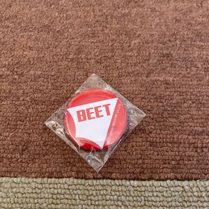 BEET缶バッジ 