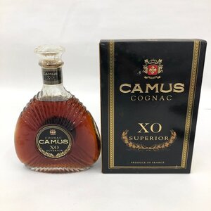 CAMUS カミュ　ブランデー　XO SUPERIOR　700ml　40％　箱入り　未開栓　国外酒【DAAR7007】