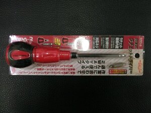 未使用 E-Value 藤原産業 2WAY 合体式 ラチェットドライバー ERD-6 スタビーラチェットドライバー 管理No.37938