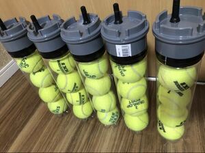 【5本】テニスボール加圧・再生　保管ケース