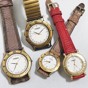 renoma レノマ 腕時計 まとめて4点 CITIZEN シチズン 6031-G02468/3630-363671/6031-G03154 クォーツ 全て純正ベルト