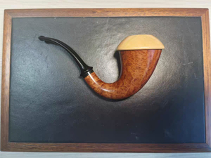 【唯一無二】BO NORDH PIPES ボー・ノルド スウェーデン ハンドメイド パイプ 木彫 手彫り 喫煙具 名匠 煙草 葉巻 タバコ シガー愛煙家 P65
