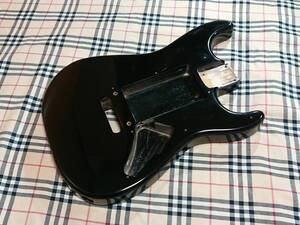 1991～94年製 FERNANDES FST-55 Medium Scale Stratocaster Type Body Black　フェルナンデス　ミディアム・スケール ストラト　ボディ