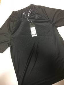 adidas アディダス/半袖Tシャツ/黒/スポーツ/XS/新品