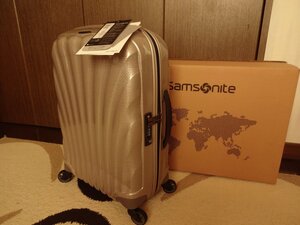 【サムソナイト Samsonite】 コスモライト3.0 (CosmoLite 3.0) スピナー55 パール 36L 機内持ち込みサイズ★美品!!★