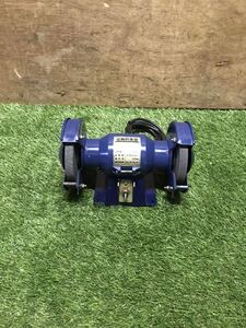 電動倶楽部　卓上グラインダー 研磨機　（動作確認済み）　100V　2,850rpm　　中古品　　両頭 電動工具 刃物　 　送料落札者負担