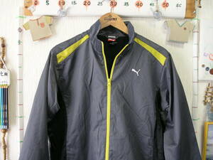 ♪服3684♪ ジュニア　長袖　ウインドブレーカー(裏地付き) PUMA プーマ サイズ【160】 Used ～iiitomo～