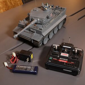 タミヤ ドイツ軍 タイガー戦車 1/16 ラジコン ティーガー1H フルオペレーション フルオぺ #13476