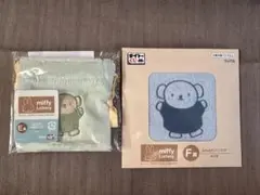 ミッフィー＆ボリス　タイトーくじ　E賞　巾着　F賞　ハンカチ