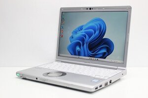 1円スタート ノートパソコン Windows11 WPS office搭載 Panasonic レッツノート CF-SV7 第8世代 Core i5 SSD256GB メモリ8GB カメラ