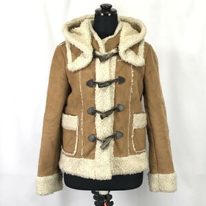 アナザーエディション/Another Edition★ムートン風/ダッフルコート【レディースM/brown】ユナイテッドアローズ/Jackets/Jumpers◆pBH320