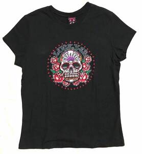 Tシャツ【LUCKY 13】スカル/TATTOO/L/タトゥー/刺青/Punk/Rockabilly/Hot Rod/Motorcycle