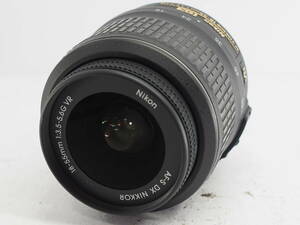 ★実用美品★ ニコン NIKON AF-S NIKKOR 18-55ｍｍ Ｆ3.5-5.6 Ｇ VR ★前後キャップ付き ＃A1517