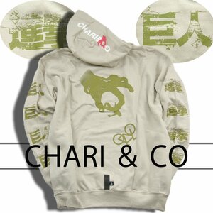 新品【 CHARI&CO × 進撃の巨人 】 パーカー フーディー スウェット M ★342196 チャリアンドコー CHARI & CO