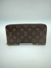 LOUIS VUITTON ジッピー・オーガナイザー_モノグラム・キャンバス_BRW PVC ブラウン モノグラム メンズ