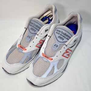 ☆ KITH×New Balance 991v2 MiUK Kith Madison Square Garden 28cm U991KT2 【未使用・新品】 Antarctica/Beige/Castlerock 1円出品