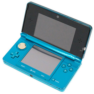 【中古】任天堂 ニンテンドー3DS アクアブルー CTR-S-BAAA 本体いたみ [管理:1350012361]