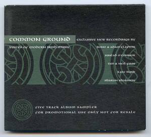 Bono & Adam Clayton（ボノ＆アダム・クレイトン）、Kate Bush（ケイト・ブッシュ）他 CD「Common Ground」UK盤プロモ CDAS 110