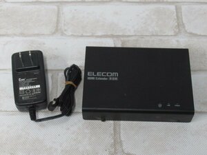 ▲Ω 新N 0132♪ 保証有 ELECOM【 VEX-HD1001S 】エレコム HDBaseT HDMIエクステンダー AC付・祝10000!取引突破!!