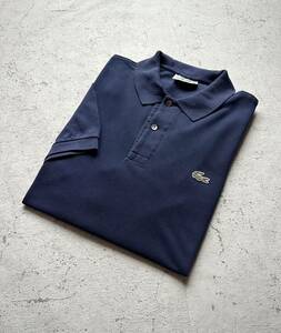 ☆★ 80s FRANCE製 “ LACOSTE ” 5191L S/S POLO SHIRT NAVY OLD VINTAGE フランス製 ラコステ ポロシャツ フレラコ オールド ビンテージ