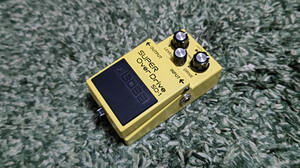 BOSS★生きる伝説の名機エフェクター★SUPER OverDrive SD-1★至高のオーバードライブサウンド★ジャンルを選ばない楽器としての高い完成度