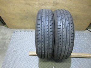 8015N1J〇　155/65R13 タイヤ　2本　ヨコハマ BluEarth-Es ES32 2023年製　バリ山 【本州四国九州送料無料】