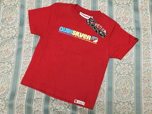 ☆新品☆小売価格2800円 QUIKSILVER/クイックシルバー KIDS 半袖Tシャツ サイズS（110cm相当）赤