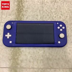 1円〜 動作確認/初期化済 箱無 Nintendo Switch Lite HDH-001 ブルー