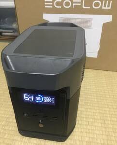 ECOFLOW　DELTA MINI+110Wソーラーパネル ＋延長ケーブル　大容量 非常用 車中泊 防災グッズ 停電対策 蓄電池 キャンプ