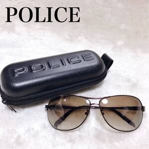 極美品 POLICE ポリス ティアドロップ サングラス メガネ アイウェア