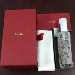 【未使用】Cartier カルティエ ジュエリー ウォッチ クリーナー セット ブラシ タオル 30ml【ブランド アクセサリー 時計 メンテナンス】23