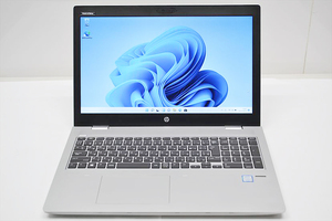 HP ProBook 650 G4 Corei5 7200U 新品SSD256GB 8GBメモリ 15.6インチ Windows11 ノートパソコン 中古パソコン