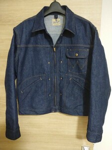 ★★ 試着のみ 新品同様品 洗濯済 Wrangler ラングラー デニム ジャケット 11MJZ 1958モデル WM9158 サイズ 40 検 111MJ ★★