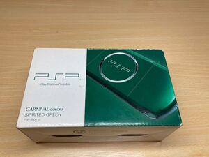 美品　PSP3000グリーン　付属品あり　 SONY ソニー プレイステーションポータブル　