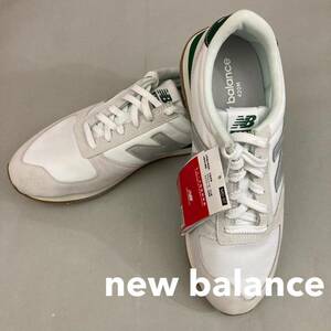 【新品未使用】【タグ付き】 ニューバランス New Balance 420M 天然皮革 ゴム底 合成底 ローカット LOW グリーン ホワイト 28.5cm @★