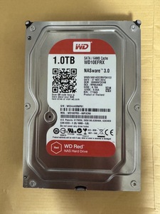 ☆中古 WESTERN DIGITAL HDD WD Red 1TB CrystalDiskInfoチェック済☆