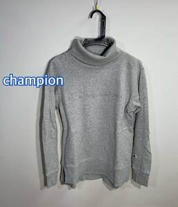 稀少■champion and E hyphen world galleryコラボ　タートルネックトレーナーレディース:フリーサイズ☆BH-943